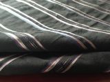Black Jacquard Fabrics Stripe Jacquard Cloth (051)
