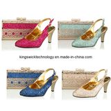 2013 Latest Sexy High Heeled Italian Shoes and Bags to Match Women