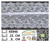 Fashionable Elastic Lace for Lady K6940