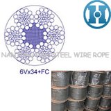 Triangular Steel Wire Rope (6Vx34+FC)