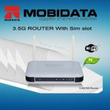 3G HSUPA WiFi Router 4 LAN Ports+2 External Antennas (MBD-R100)