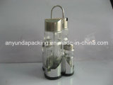 Glass Condiment Spice Bottle with Rack