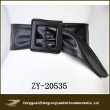(ZY-20535) Black Lambskin Women Belt, Formal Waist Belt