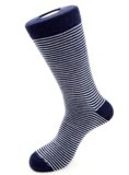 2014 Fall Winter Men's Fashion Dress Stripe Blue Socks/80%Cotton/High Quality Best Handfeel China Factory Manufacturer