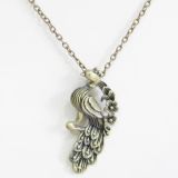 Vintage Peacock Pendant Fashion Jewelry Necklace (HNK-10854)