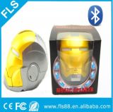 Super Boss Iron Man Helmet with LED Light, 3.0 Version Mini Portable Bluetooth Speaker Wholesale
