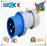 Industrial Plug of IP44 16A 2p+E Plastic PA PP Cee