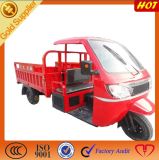 Wagon Type Tricycle with Sem-Cabin /One Row Seat Tricycle for Passenager