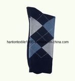 Men Sock Cotton with Argyle