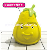 New Arrival Plastic Dustbin with Fruit Designs