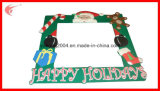 2014 Promotional Soft PVC Beautiful Christmas Photo Frame