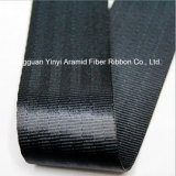 Black 4.8cm Polyester Child Car Safety Belt Webbing