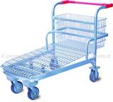 Warehouse Trolley, Shopping Trolley Cart, Flat Trolley Cart