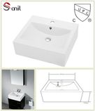 Hot Selling Ceramic Square Upc Farmhouse Sink for Countertop (SN112-037)