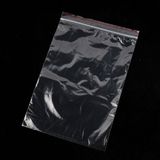 LDPE Transparency Plastic Zipper Lock Security Bag