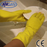 Nmsafety Household Latex Water Resistant Washing Work Glove
