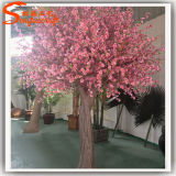 New Design Artificial Fake Plastic Silk Cherry Blossom Tree
