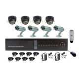 Factary Price 8CH H. 264 CCTV Security Camera Kit DH3108KPB