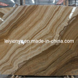Polished Yellow Wooden Transparent Marble