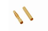 2mm Banana Gold Bullet Connectors Plugs