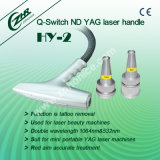 Hy-2 Laser Handle with 1064&532nm Treatment Hanlepiece