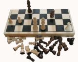 Wooden Chess Game Toy for Kids, Wooden Toy Chess Game for Children, Hot Sale Wooden Chess Game for Baby Wj277088