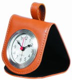Leather Pocket Clock (KV708)
