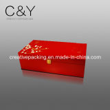 Custom Red Wooden Jewelry Storage Box