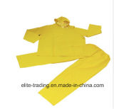 PVC Rain Coat with PVC/ Polyester