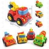 Parts Movable ABS Friction Truck Toy Cars with 4 Designs