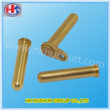 High Precision Electrical Brass/Copper Solid Plug Pin (HS-BC-0023)