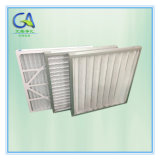 Disposable Pleated Synthetic Fiber Pre-Filter Cartonboard/Metal Frame