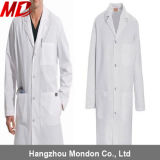 Cotton T/C Hospital Doctors Uniforms White Coat for Lab Staff