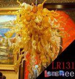 Special Art China Lamp Yellow House Decorative Hanging Lamp (BGC2018140)