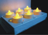 Rechargeable Flashing LED Candle