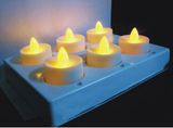 Rechargeable Flashing LED Candle