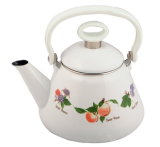 Enamel Teapot with Bakelite Handle