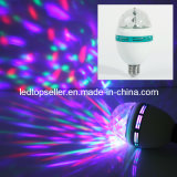 Full Color E27 3W Crystal Auto Rotating LED Stage Light (MO0001)