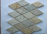 Slate Mosaic Slate, Flagstone, Slate on Mesh for Outdoor, Natural Slate Wall Panel/Cultured Stone/Ledgestone