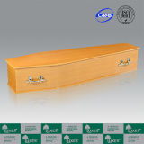 Luxes Australian Style Basic Oak Coffin Cheap Cardboard Coffins