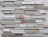 Strip Ceramic Mix Marble and Glass American Style Mosaic (CFS646)