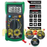 2000 Counts Pocket Digital Multimeter (MS8233C)