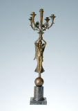 Bronze Candle Holder Sculpture (CH-052)