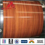 High Glossy Wood/Marble Painted Aluminum Coil Supplier on 3003 H24