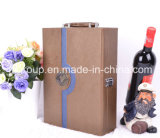 Customized Portable High Quality Leather Wine Box