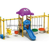 Outdoor Playground Swing Combined Slide Nature Series (JMQ-K049A)