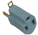 South America Plug 16A Two Flat Pin Y044