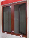 Woodgrain Aluminium Casement Window (BHA-CW18)
