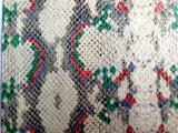 Snake Fabric for Women's Handbags