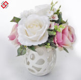 Artificial Silk Rose Flower Arrangment Faux Flowers Arrangment